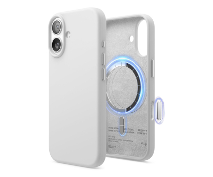 Etui / obudowa na smartfona Elago Magsafe Silicon Case do iPhone 17 White